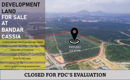 Development Land For Sale at Bandar Cassia