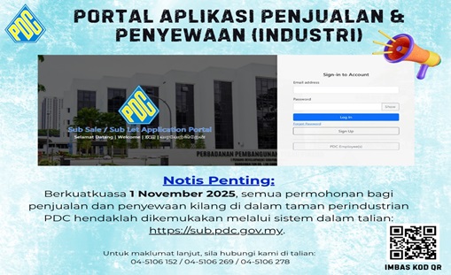 PORTAL APLIKASI PENJUALAN & PENYEWAAN (INDUSTRI)