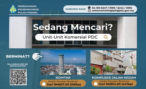 Penyewaan Unit-unit Komersial PDC