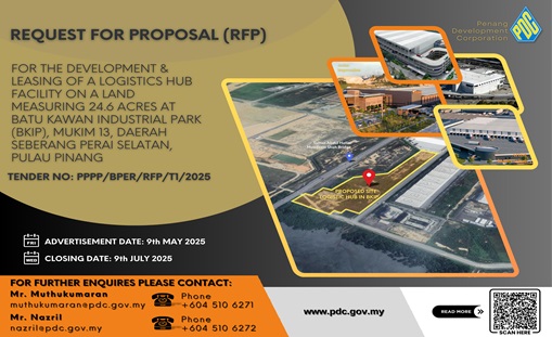 REQUEST FOR PROPOSAL (RFP) FOR THE DEVELOPMENT & LEASING OF A LOGISTICS HUB FACILITY ON A LAND MEASURING 24.6 ACRES AT BKIP