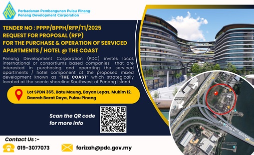 RFP - FOR THE PURCHASE & OPERATION OF A SERVICED APARTMENTS / HOTEL @ THE COAST
