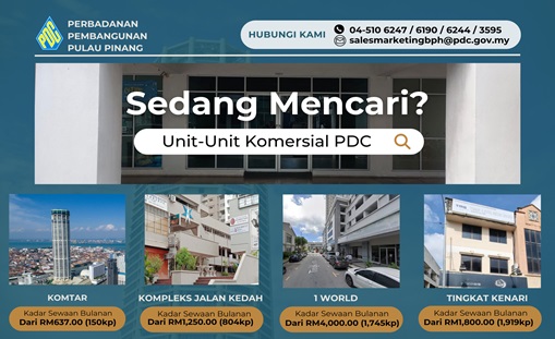 UNIT-UNIT KOMERSIAL PDC UNTUK DISEWA